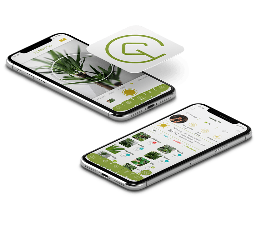 PLANTIAKI App Screens Übersicht