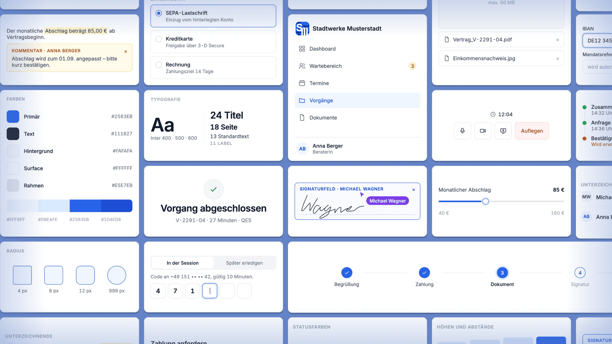 Design System: ein Fundament für sieben Produkte